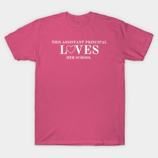 This Assistant Principal Loves Her School T-Shirt